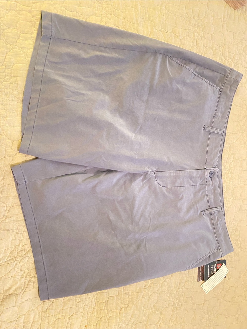 Men's Casual Gray Shorts - Classic Stretch